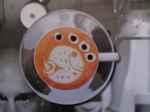 Un Latte Art de Peter Hernou champion du monde